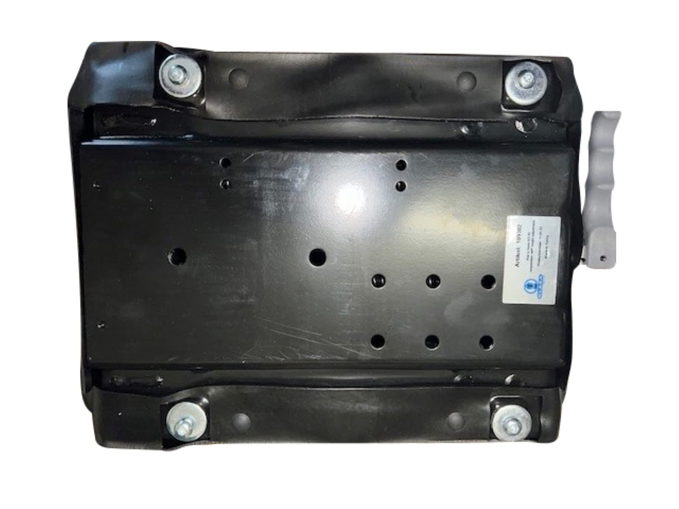 Suspension mécanique réglage de 50 a 130kg, Grammer DS CS 85H/90 siège de tracteur à 3 compartiments réglable en hauteur