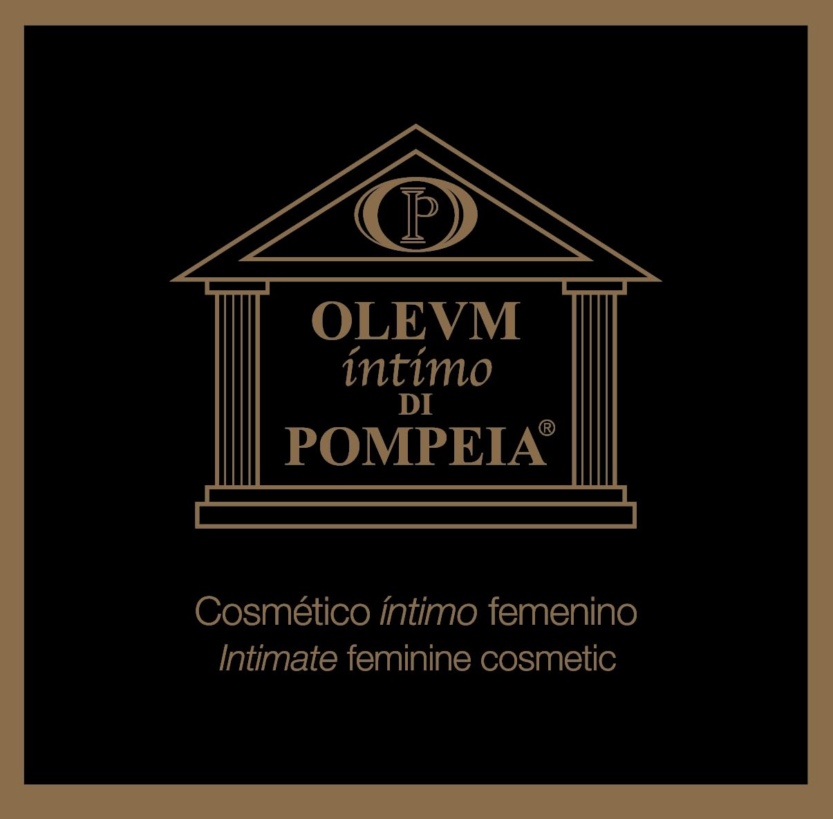 Olevm íntimo di Pompeia, cosmético íntimo femenino - 15ml tamaño viaje con bolsa de terciopelo.