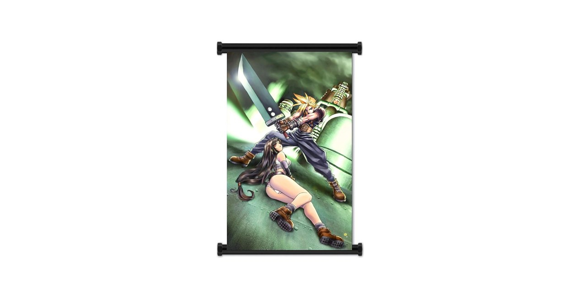 ファイナルファンタジー FF7 DISSIDIA ウォールスクロールポスター ファイナルファンタジー FF7 DISSIDIA ウォールスクロール