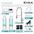 KRAUS Britt 2-in-1 Commercial Style Pull-Down Single Handle Water Filter Kitchen Faucet in Spot-Free Stainless Steel with Purita 2-Stage Under-Sink Filtration System