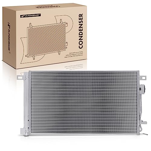 A-Premium Air Conditioning A/C Condenser Compatible with Buick Enclave 2008 - Detailed View