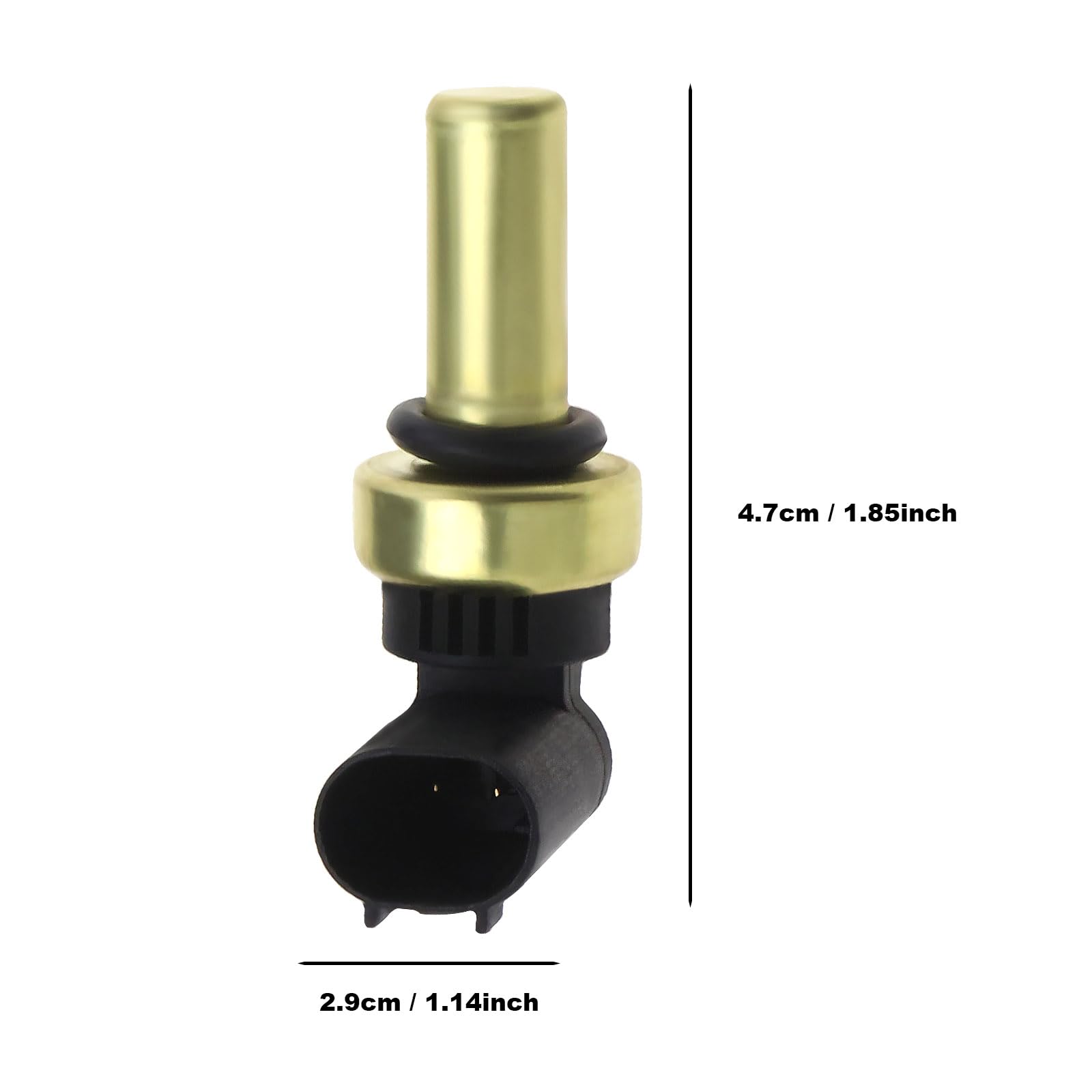 SG Store Czujnik temperatury płynu chłodzącego silnika z uszczelką 55591401 55353807 1338370 55591002 kompatybilny z Opel Cascada Astra H J Corsa D E Insignia A