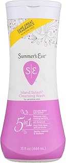 Summers Eve Cleansing Wash 15 Ounce Island Splash (444ml) (2 Pack)