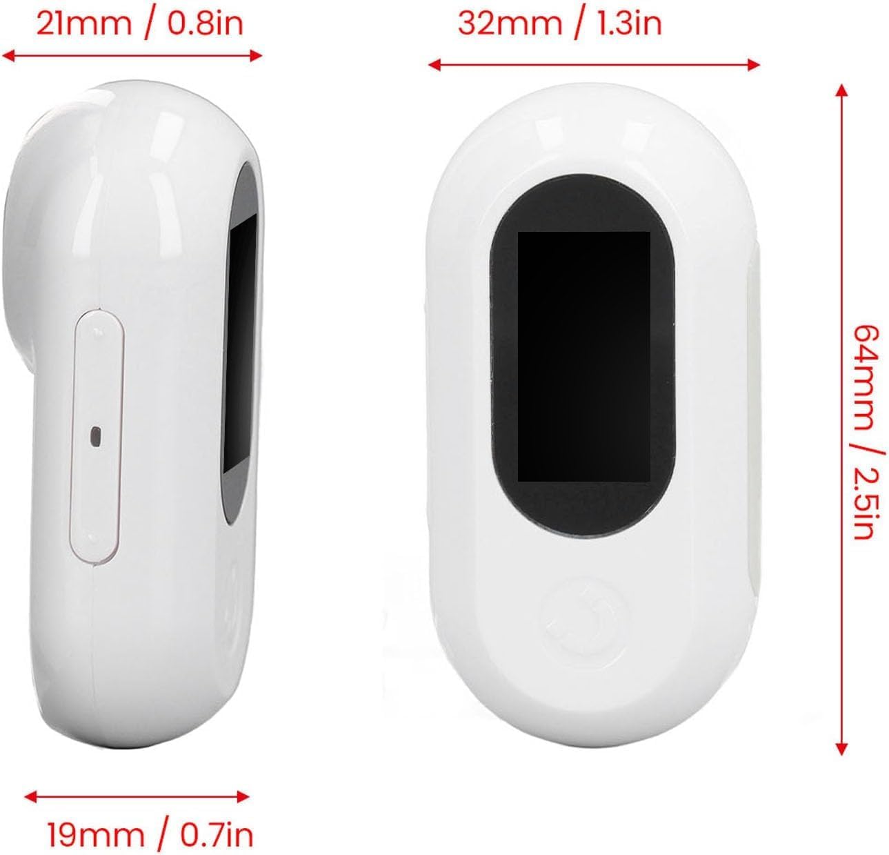 1080p Cat Camera with 120° Lens, Adjustable Magnetic Pet Collar Cam for Outdoor Use, OTG Connection, Perfect for Pet Sports Recording White