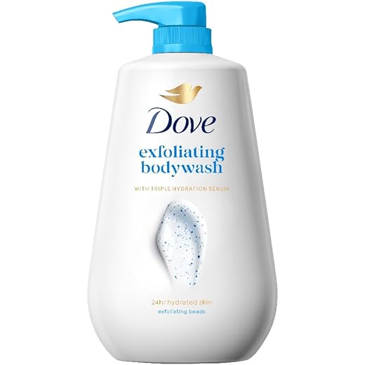 Dove Exfoliating Bodywash 825ml