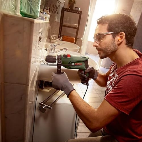 Bosch Home and Garden Perceuse à percussion électrique Bosch - EasyImpact 600 (600 W, dans coffret de transport), Vert, EasyImpact 600 – Image 5