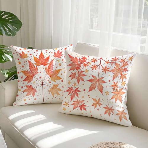 Taie oreiller 70x70 housse coussin rouge imperméable velours - 3