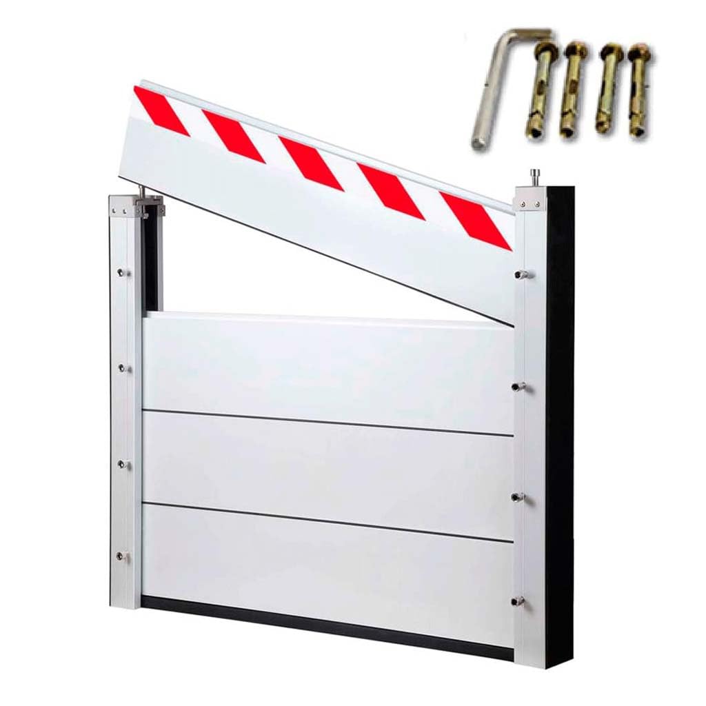 Éviter le garage inondé avec ce batardeau barrière anti-inondation 80x40 cm