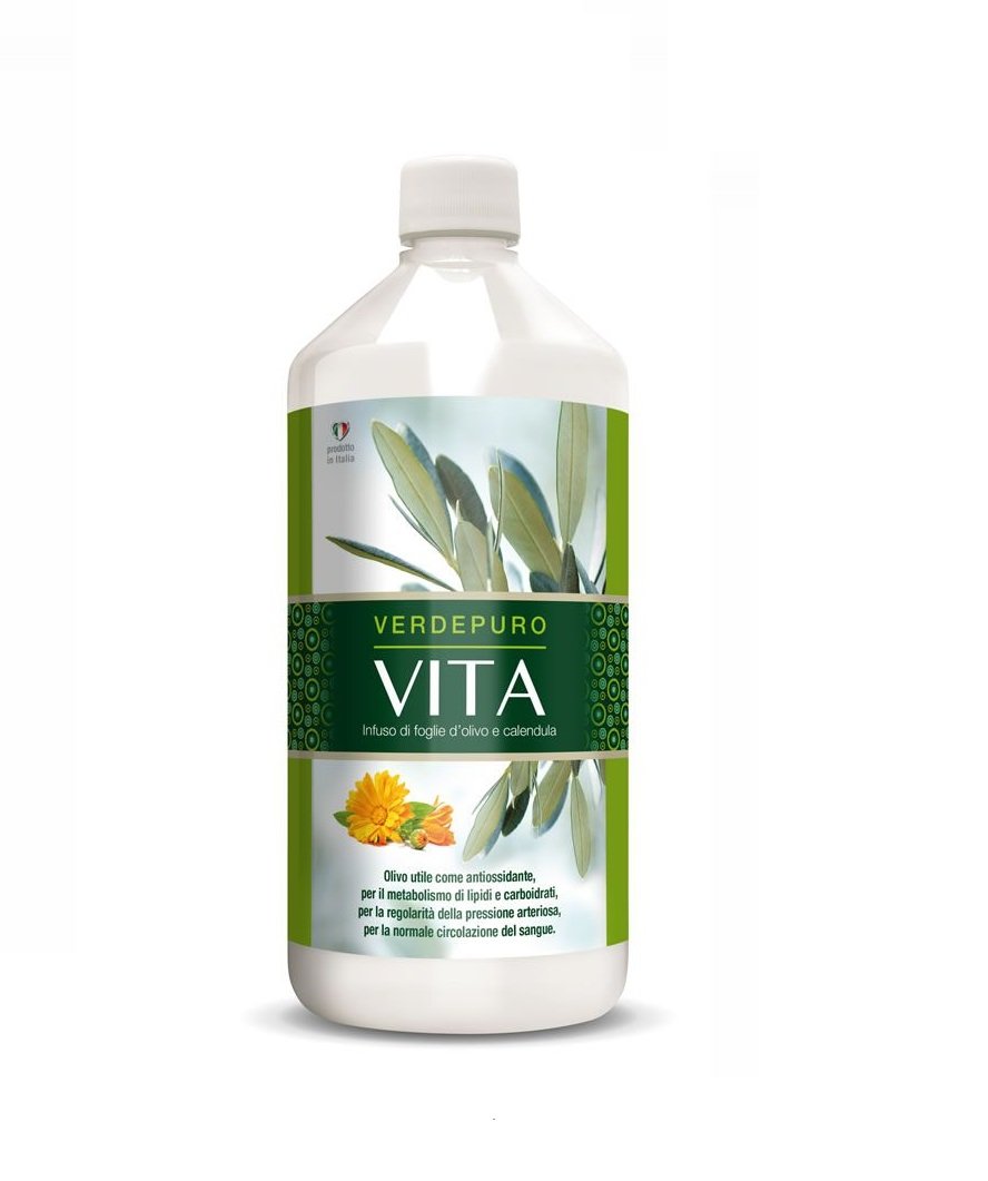 MyVitaly® Verdepuro Vita - Olivenblattextrakt flüssig Extra stärke - 20% Oleuropein Hochdosiert - Immunostabilisator Nahrungsergänzungsmittel 1 x 1000 ml