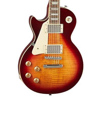Amazon.com: Epiphone Les Paul Standard 50s, Lefty Heritage Cherry