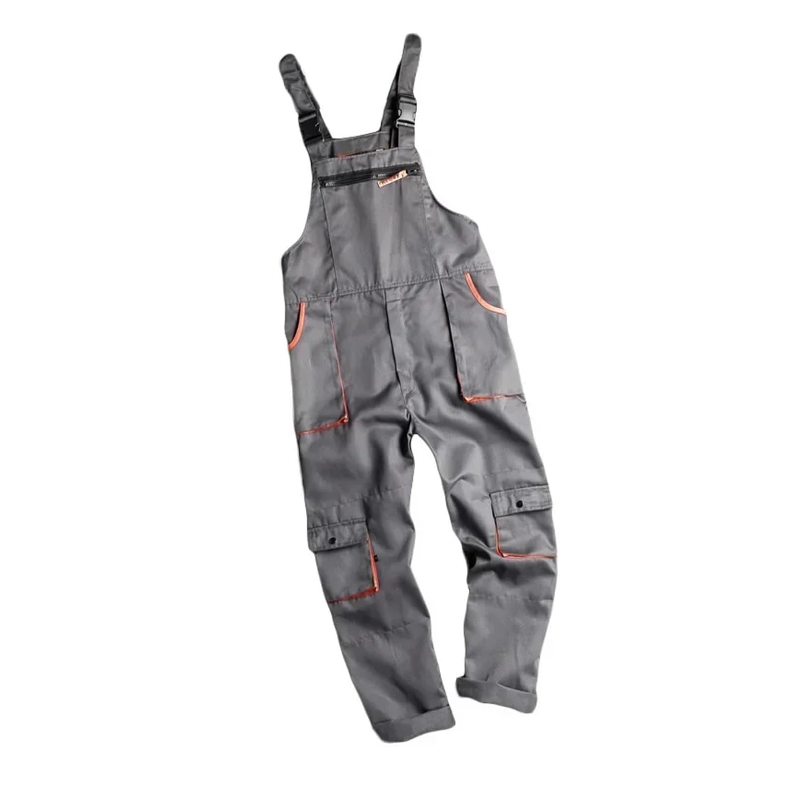 Tuta da Lavoro Uomo Tuta da lavoro Uomo Donna saldatura Officina di riparazione auto Vestiti meccanico Salopette Carpenteria(Bib pants,4XL)