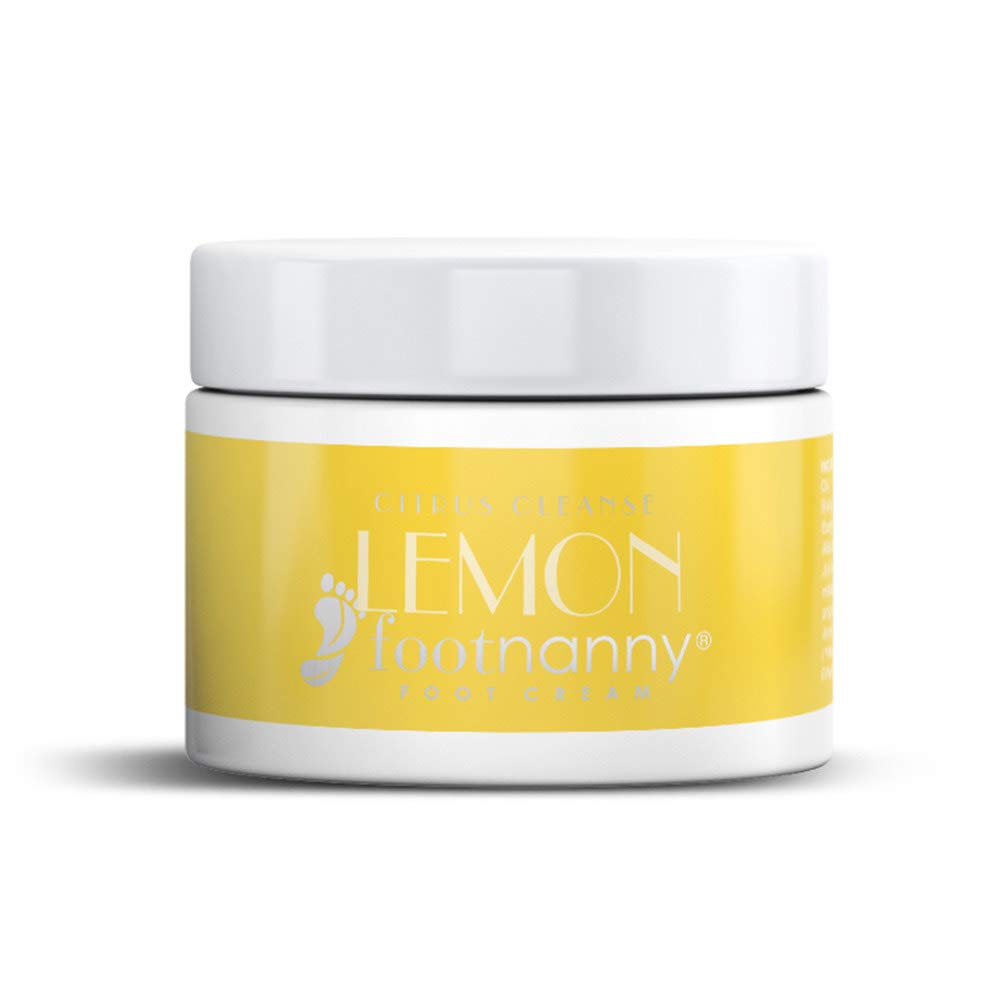 Footnanny - Foot Cream Lemon - Soothes Cracked Heels and Dead Skin with an Old Fashion, Invigorating