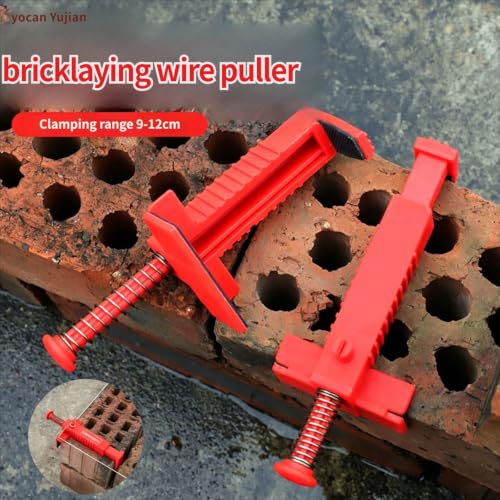 Soporte de línea de albañilería ajustable para ladrillos de 20 a 24 mm, con diseño antideslizante, ideal para proyectos de albañilería miniatura 5