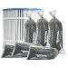 Ocean Clear Replacement Cartridge for 325 Filter & Replacement Carbon 6-Pack Bundle