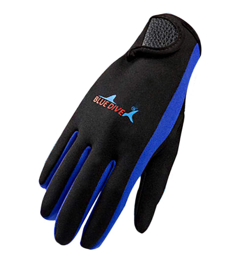 YJZQ Neoprene Wetsuit Gloves Stretchy Scuba Diving Gloves 1.5mm Water Snorkeling Gloves Swim Kayaking Gloves Paddle Sailing Surf Water Sports Thermal Gloves for Men Women - Image 2