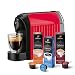 Produktbild Tchibo Cafissimo easy Kaffeemaschine Kapselmaschine inkl. 30 Kapseln für Caffè Crema, Espresso und Kaffee, Rot