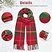 Loritta Womens Scarf Fashion Long Plaid Shawls Wraps Big Grid Winter Warm Lattice Large Scarves Gifts, Christmas Lattice