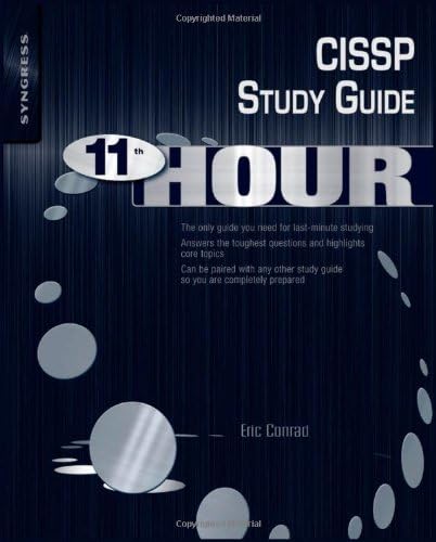 By Eric Conrad - Eleventh Hour CISSP: Study Guide (Stg)