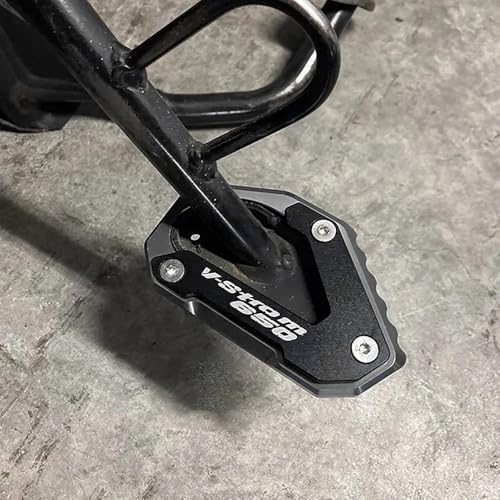 Plaque d'extension Suzuki Vstrom 650 pour éviter la chute sur goudron - 3