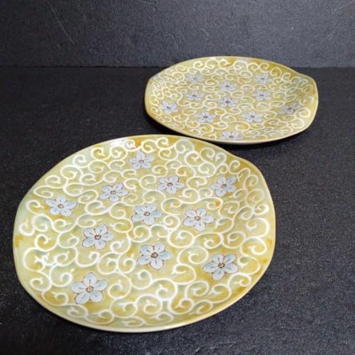 新品 波佐見焼 龍庵窯 捻りスクエアプレート1枚 イエロー 新生活 お祝い 新品 波佐見焼 龍庵窯 捻りスクエアプレート1枚 イエロー 新生活