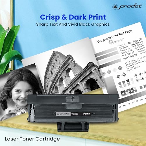 Image of ProDot 111L Toner Cartridge Replaces Samsung MLT-D111L Compatible with Samsung Xpress M2021W /M2021 /M2071 /M2071 /M2071HW /M2020W /M2026 /M2070 I 2000 Page Yield I 1 Year Warranty (1 PC)