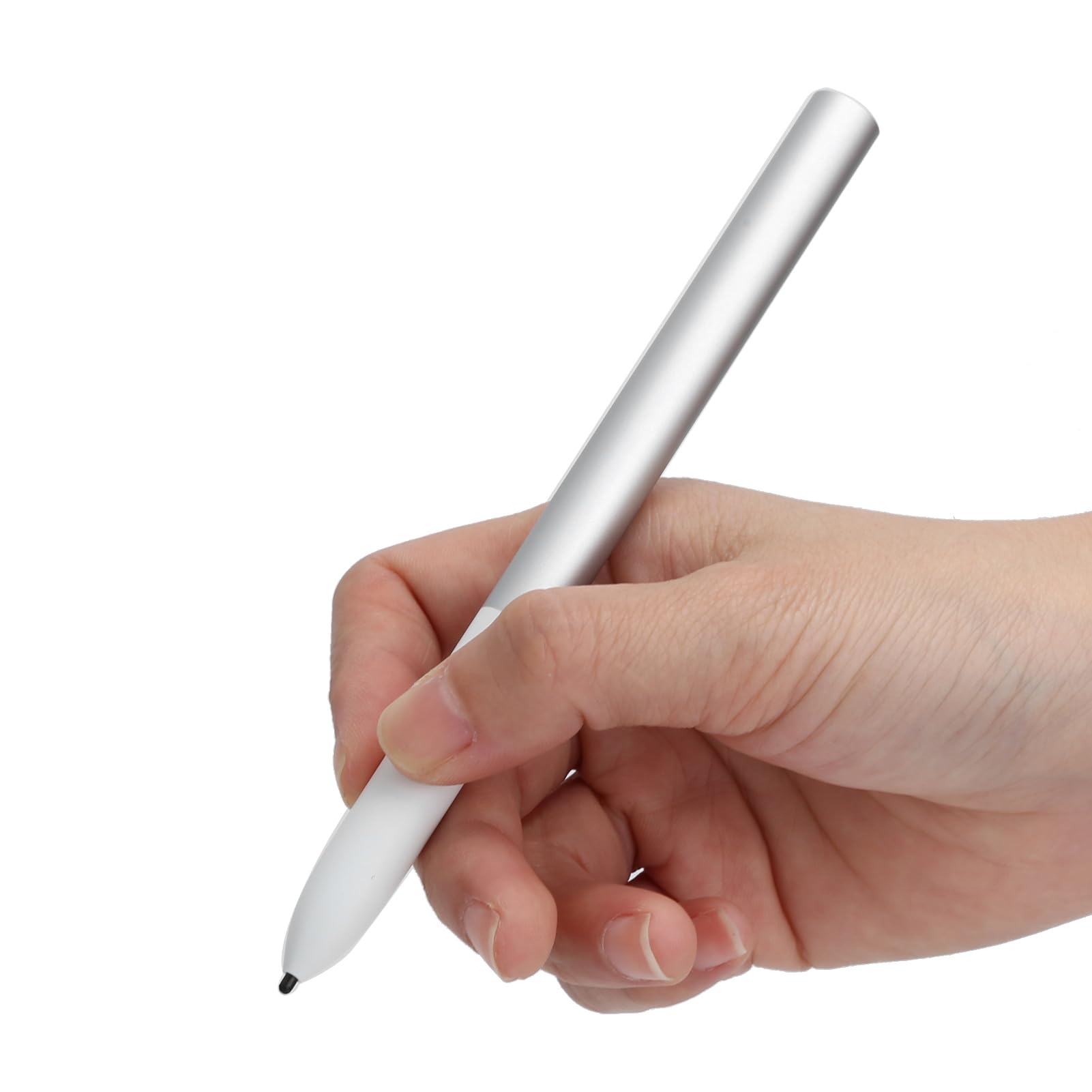 Smart Stylus per/Slate, Penna Digitale con Punta in Fibra di Seconda Generazione, Penna Touch Magnetica per Tablet, Argento Leggera e Magnetica