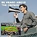 MyMealivos 30W Megaphone with Siren & 240s Record-Adjustable Vol Control Cover Up to 300 ft Range Fit for Sport Games Cheerleading Coaches Event Organizers-Black