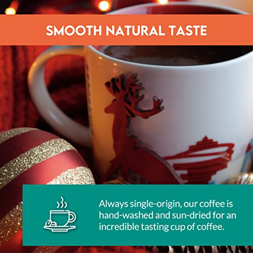 Clean Coffee Co. | Low Acid Coffee, 12Oz Bag Whole Bean Coffee | Medium Roast From Papua New Guinea | Toxin And Mold Free, Antioxidant Rich, Smooth Taste For Espresso, French Press, Or Iced Coffee #TOP2