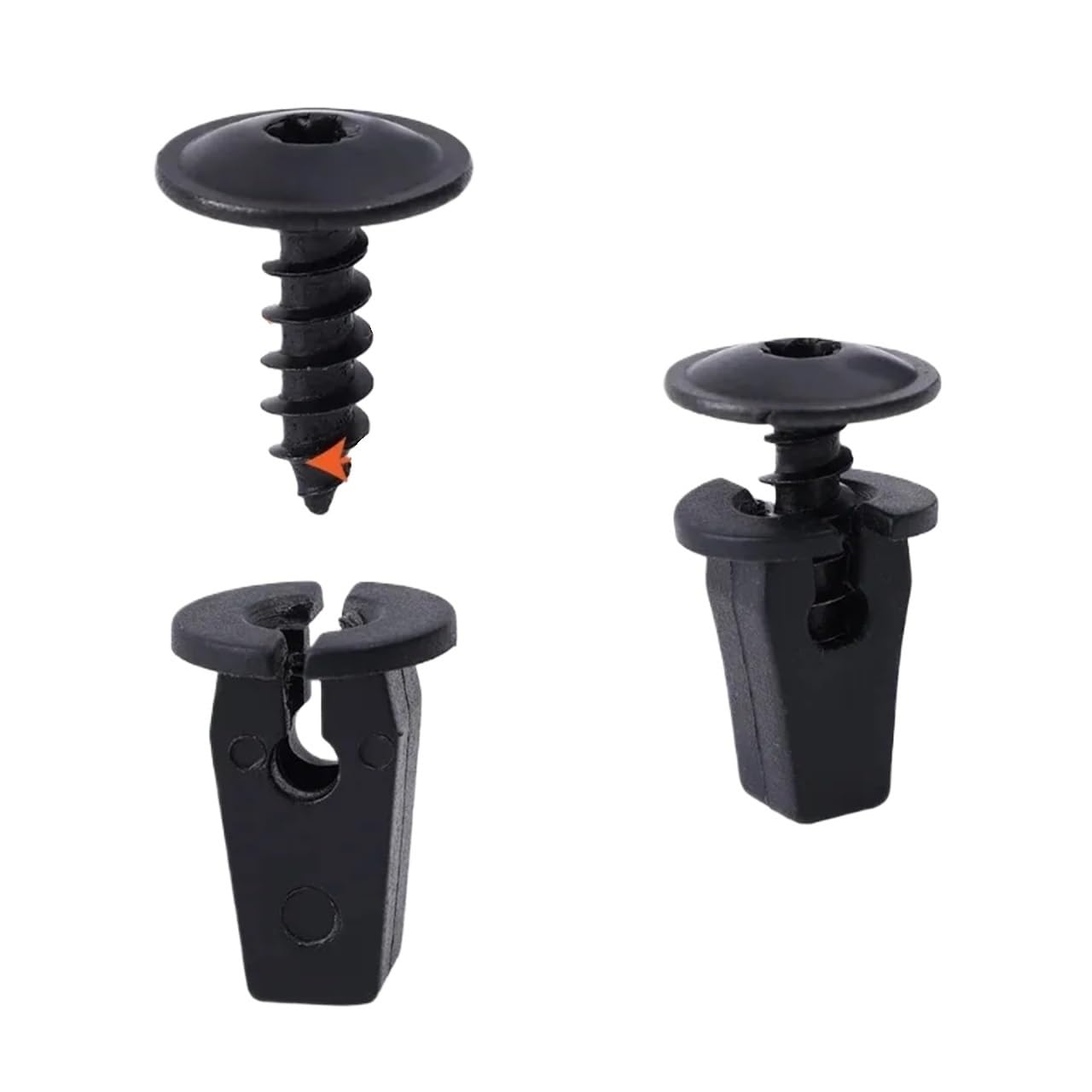 KXFVYNE Compatible N90974701 Engine Cover Undertray Splashguard/Arch Torx Screw Retainer Fastener Clips Bolt(20pcs Set)