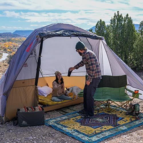 Carpa Kelty Caboose para 4 Personas con Vestíbulo y Toldos miniatura 3