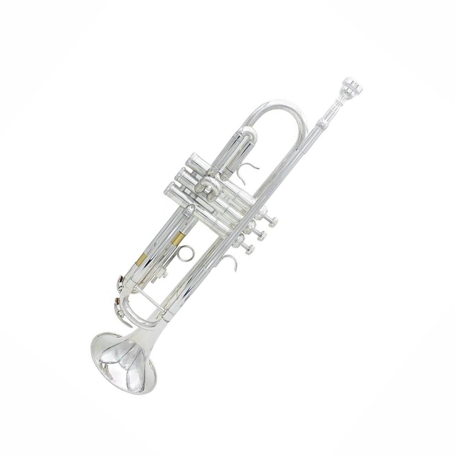 Tromba Per Principianti In Si Bemolle Prestazioni Professionali Argento Adatta Per Strumenti A Banda Ensemble Di Trombe Standard