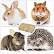 Grasmatte für Kaninchen, Kleintier Grasmatten, Kaninchen Grasmatte, Haustier Gras Matte, Natürliche Gewebte Grasmatte Bunny Chew Toys Gewebte Bettmatte für Hamster, Kaninchen, Meerschweinchen, Igel