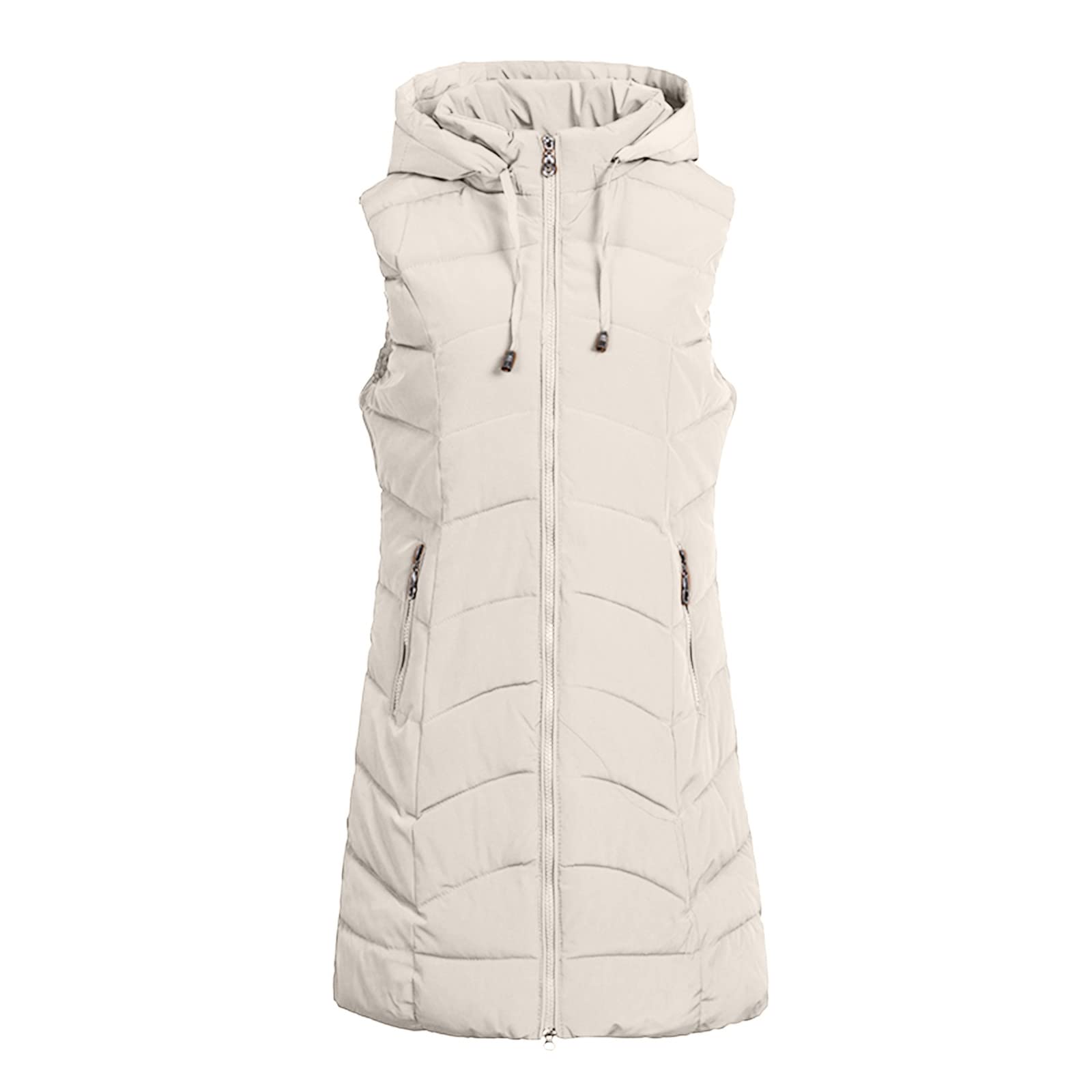 Chaqueta de punto de manga larga para mujer, tallas grandes, para invierno, con cremallera, chaleco sin mangas, cárdigan de punto para el tiempo libre, cómodo