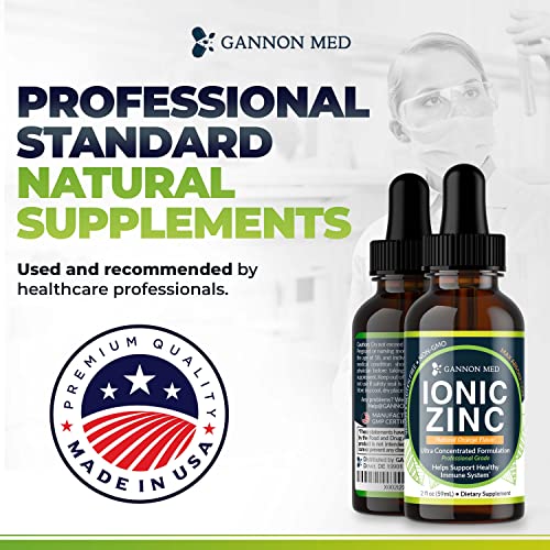 Zinc Supplements - Immunity + Skin + Reproductive Health Minerals - Zinc Chelate Immune Booster For Kids & Adults (Ionic Zinc, Liquid Drops) (Single) #TOP7