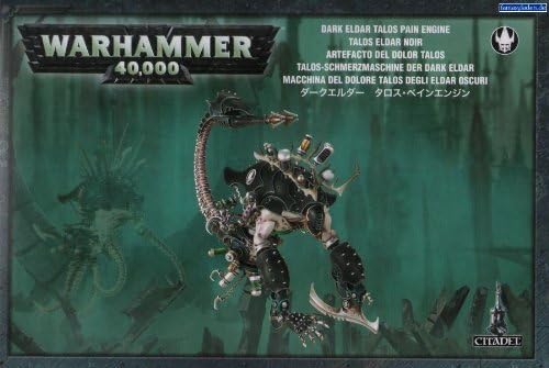 Games Workshop - Warhammer 40k Dark Eldar: Talos Pain Engine / Cronos Parasite Engine Model Kit - 1 x Miniature Dark Eldar, Assembly Parts - Age 12+