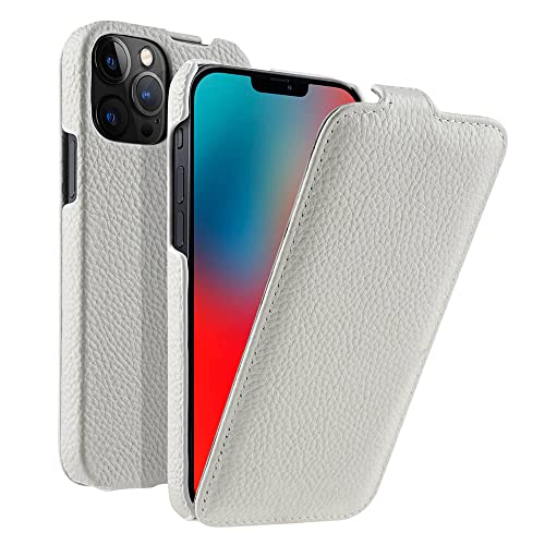 Étui à rabat en cuir iPhone 13 Pro Max pour un quotidien élégant