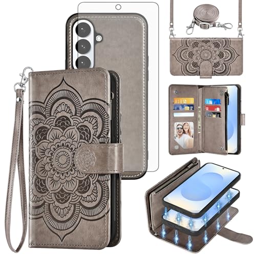 Coque Samsung S26 Plus Asuwish grise idéale pour le bureau et les déplacements