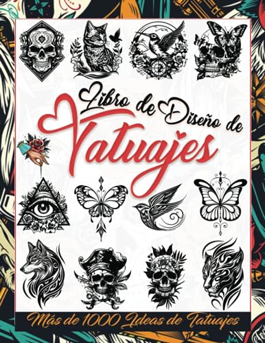 Imagen de Libro de Diseño de Tatuajes: Más de 1000 Ideas Creativas de Tatuajes para Inspirar tu Próxima Obra de Arte Corporal
