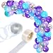 Tatuo 112 Pieces Balloon Garland Kit Balloon Arch Garland for Mermaid Birthday Party Decorations (Purple Green)