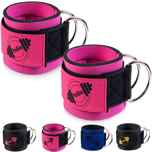 PeoBeo Ankle Strap for Cable Machine Attachments for Gym Ankle Straps for Cable Machines Straps Foot Straps for Cable Machine Attachment Glute Machine Gym Accessories for Women