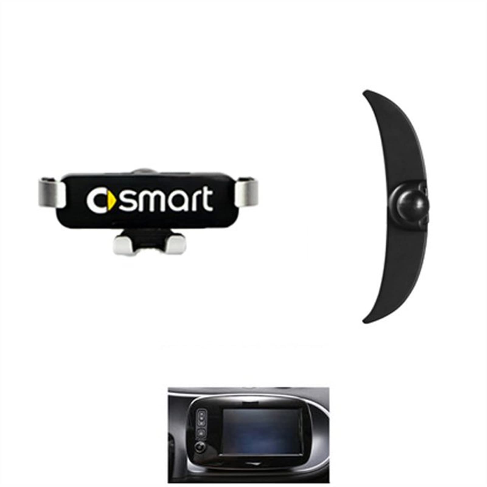 para Smart Fortwo Forfour 453 451 450 Soporte De Navegación para Coche, Marco Gravedad, para Teléfono, Accesorios, Decoración Interiores