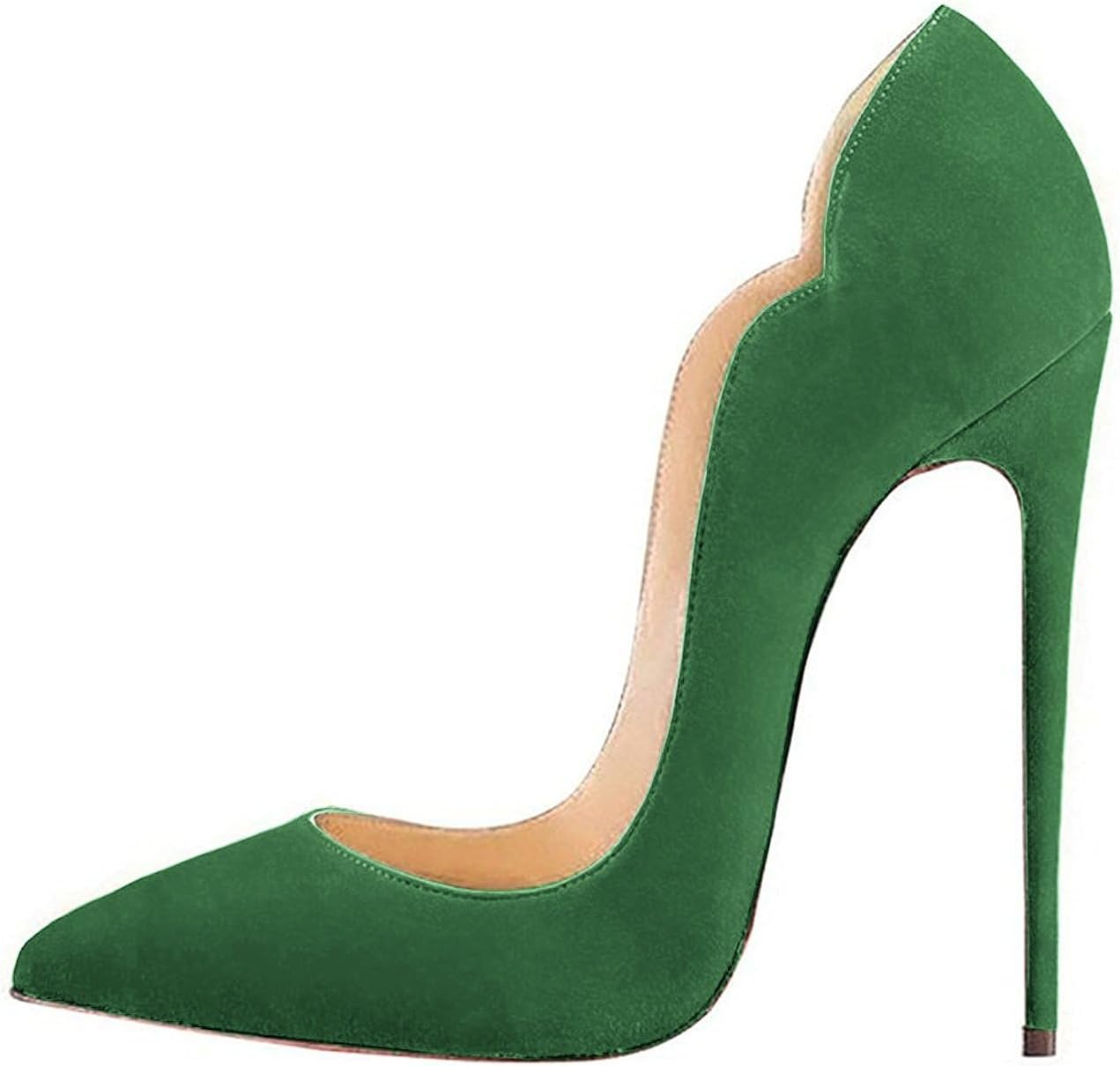 FSJ Women Classic Pointed Toe High Heels Sexy Stiletto Pumps Office Lady Casual Dress Party Prom Shoes Size 4-15 US - Image 2