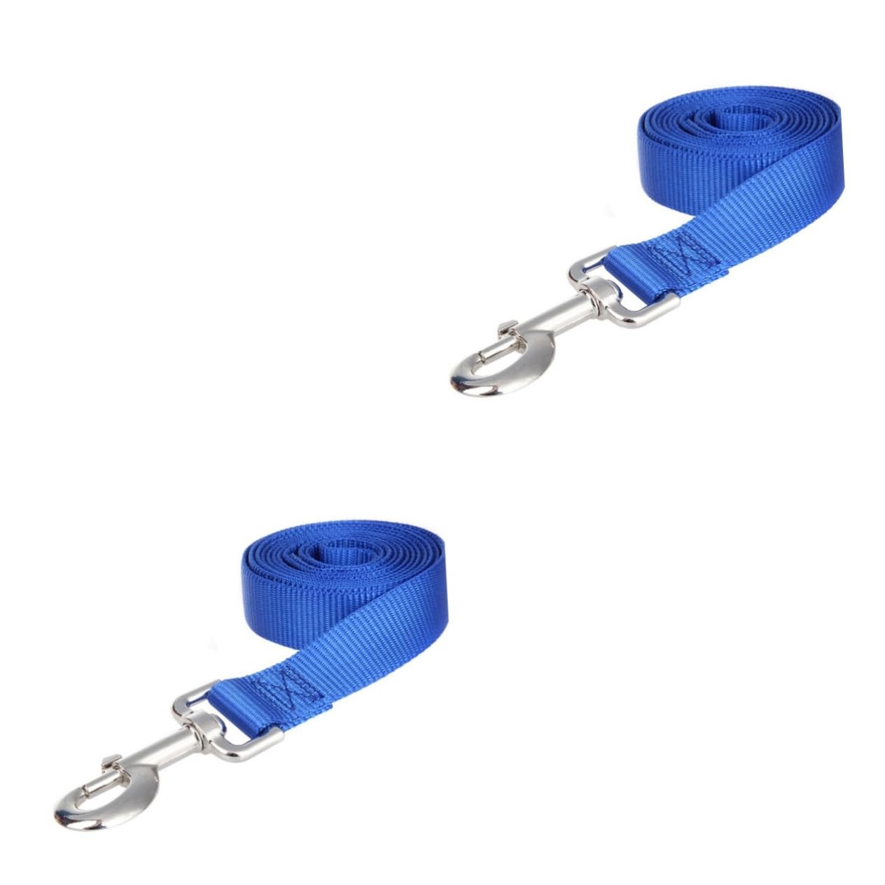 minkissy 2piezas Correa De Entrenamiento para Perros De Resistente para Adiestramiento De Mascotas Color Azul