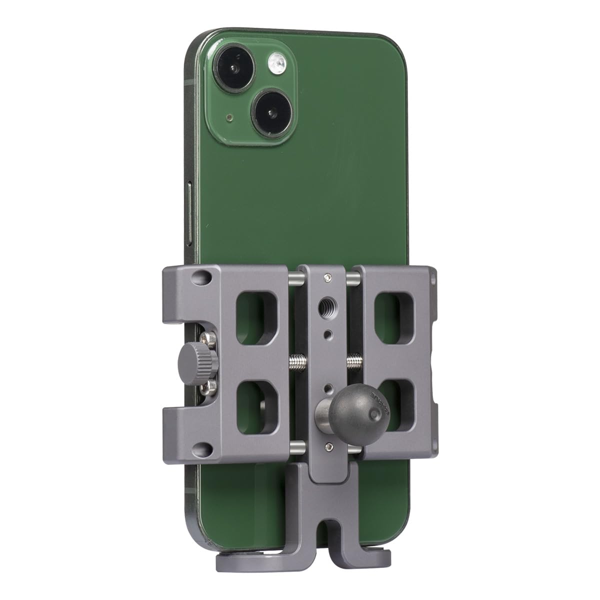 FANAUE 1 Pollice Palla Adattatore con Colonna filettata M6*1.0 compatibile con RAM mounts B Taglia Braccio a Doppia Presa e bicicletta Porta cellulare da moto(Filettatura metrica M6x1.0