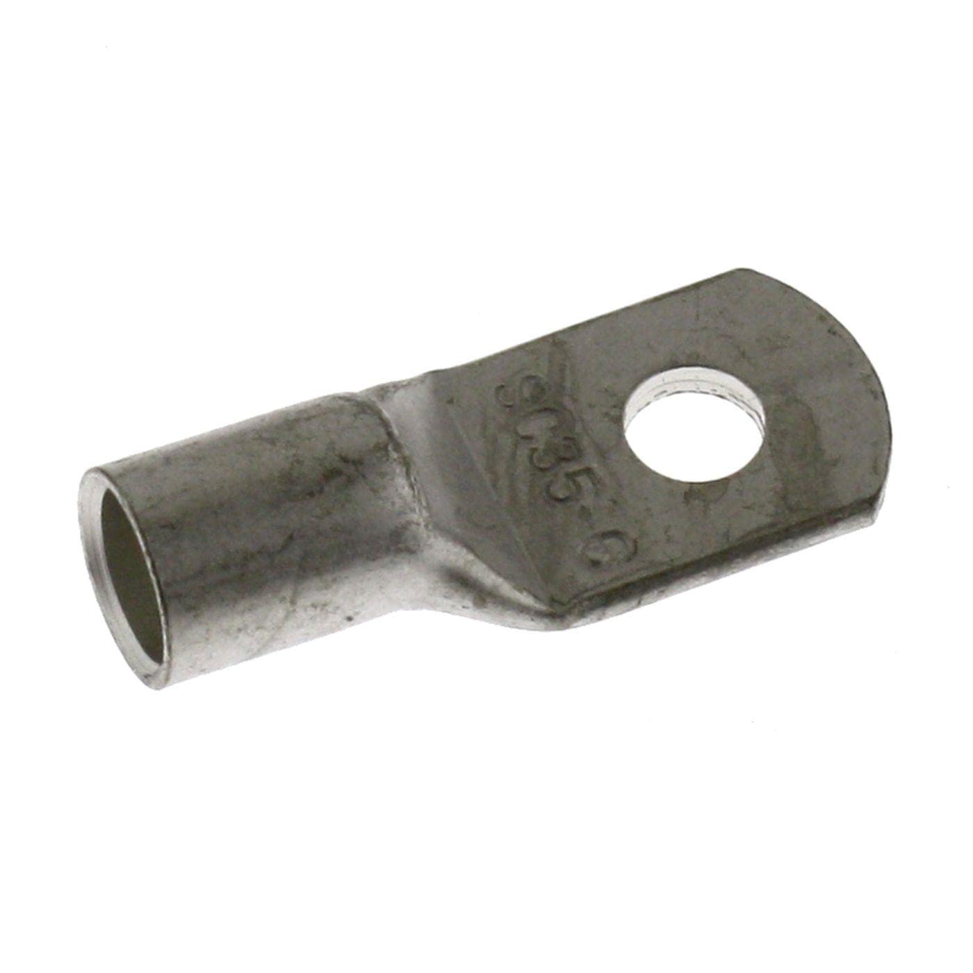 Tubular Cable Lug Blank 35mm² Hole Diameter M6 Ring Lug Copper tinned, Hole diameter: M6