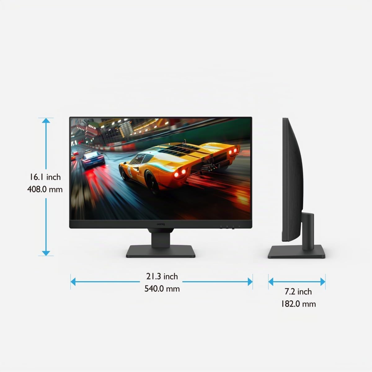 BenQ GW2490E 24 Zoll Eye-Care Gaming Monitor, 100Hz, 1920x1080p, IPS, Lautsprecher, Wandhalterung