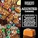 Béquet Assorted Caramels - Gourmet Individually Wrapped Candy Variety Pack - Celtic Sea Salt, Salt Chocolate, Classic Vanilla, Butterscotch, Green Apple, Salted Mocha & Salted Butterscotch - 8 oz Gift Bag