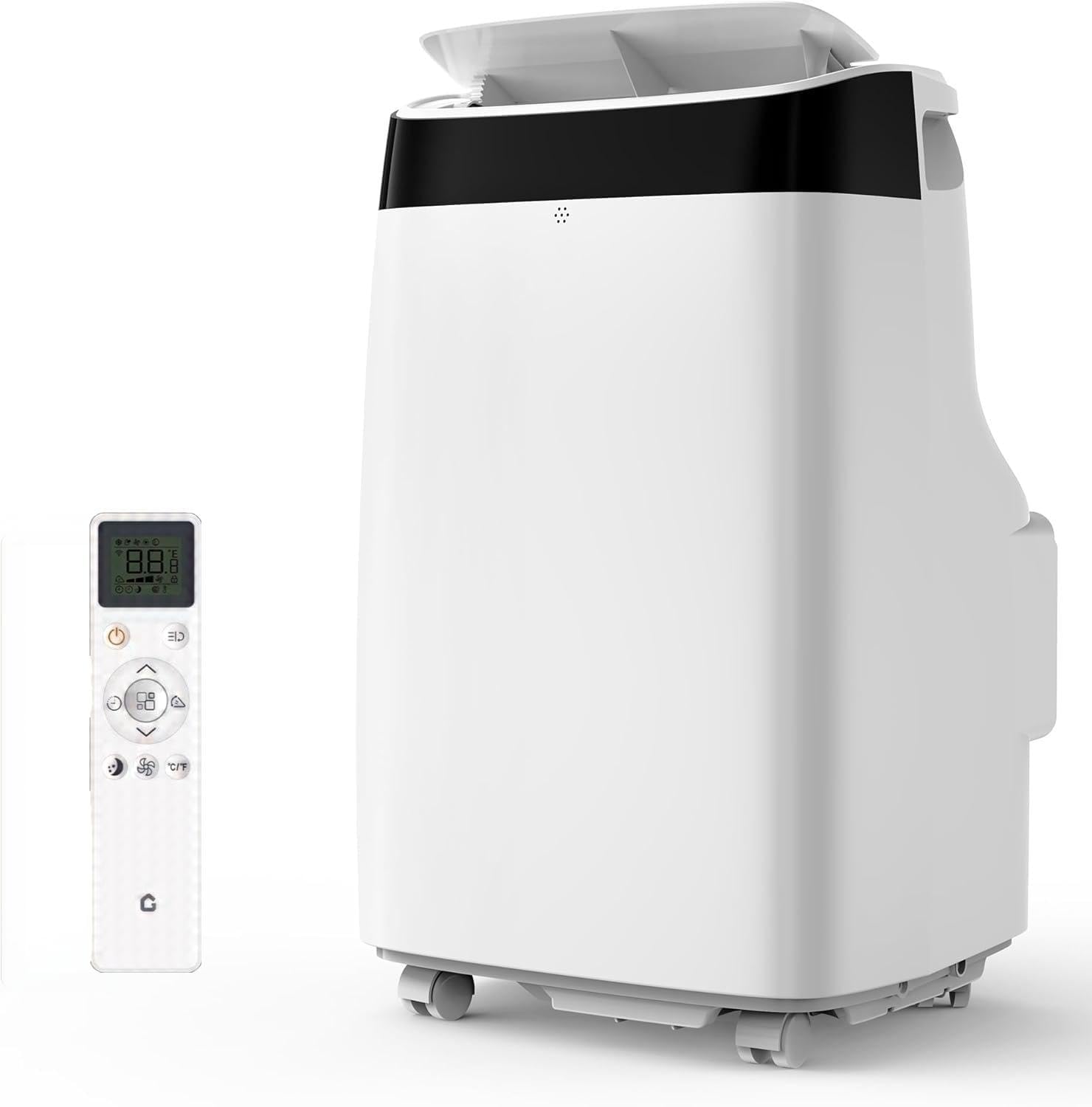 10000 BTU Portable Air Conditioner 3-in-1 Cooling Dehumidifier Fan Quiet Sleep Mode Less Than 53dB Self-Evaporating Windowless AC
