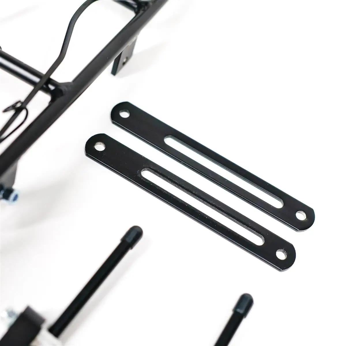 Portapacchi Bici Posteriore Universale in Alluminio · Regolabile per Ruote 20"-29" · Compatibile MTB, City Bike e Gravel · Robusto e Leggero · Supporto per Borse e Carico
