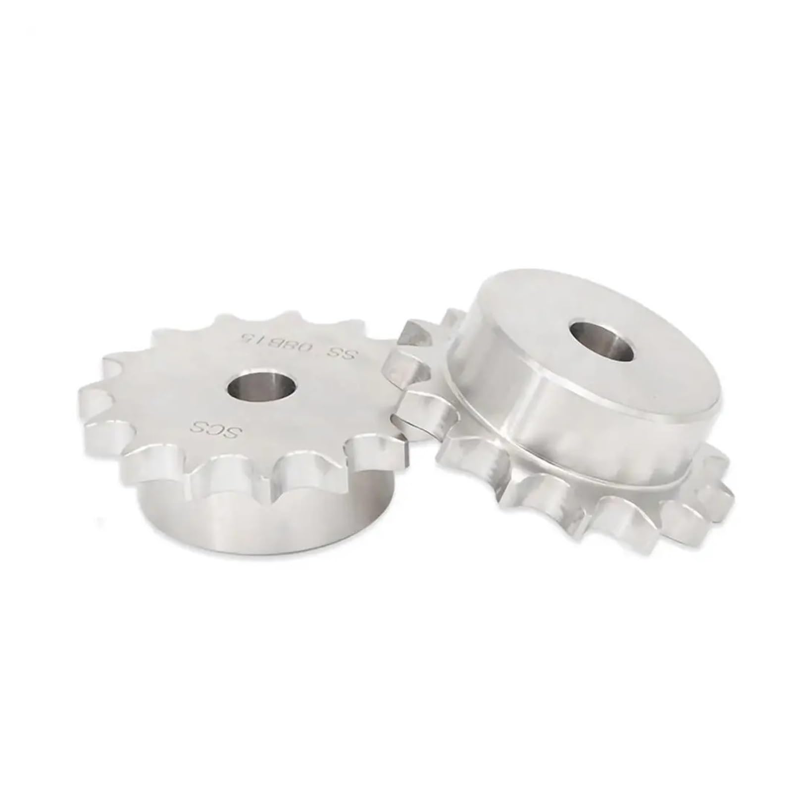 Maquinaria Industrial Engranaje de piñón Engranaje de Cadena de 10-25 Dientes, Paso de Acero, Rueda Dentada Industrial de 12,7mm, piñón de transmisión de Cadena 08B (Size : 23 Teeth)